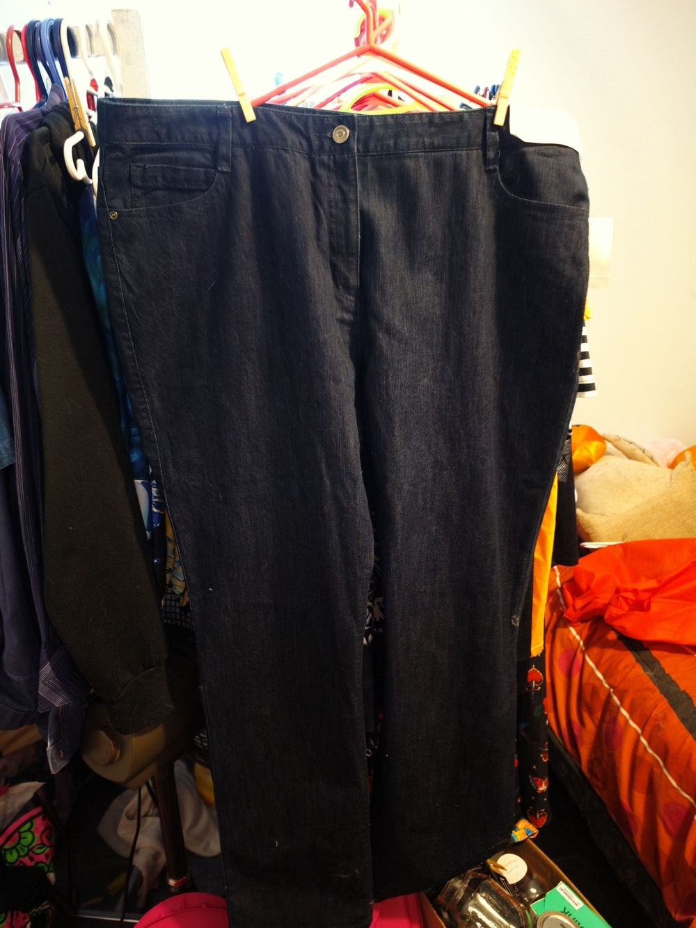 Northern Reflections Navy Straight-Leg Jeans